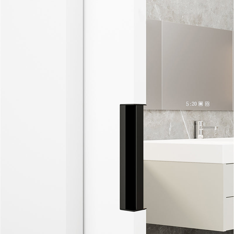 POCKET DOOR PULL "I" 40 - MATTE BALCK/B01